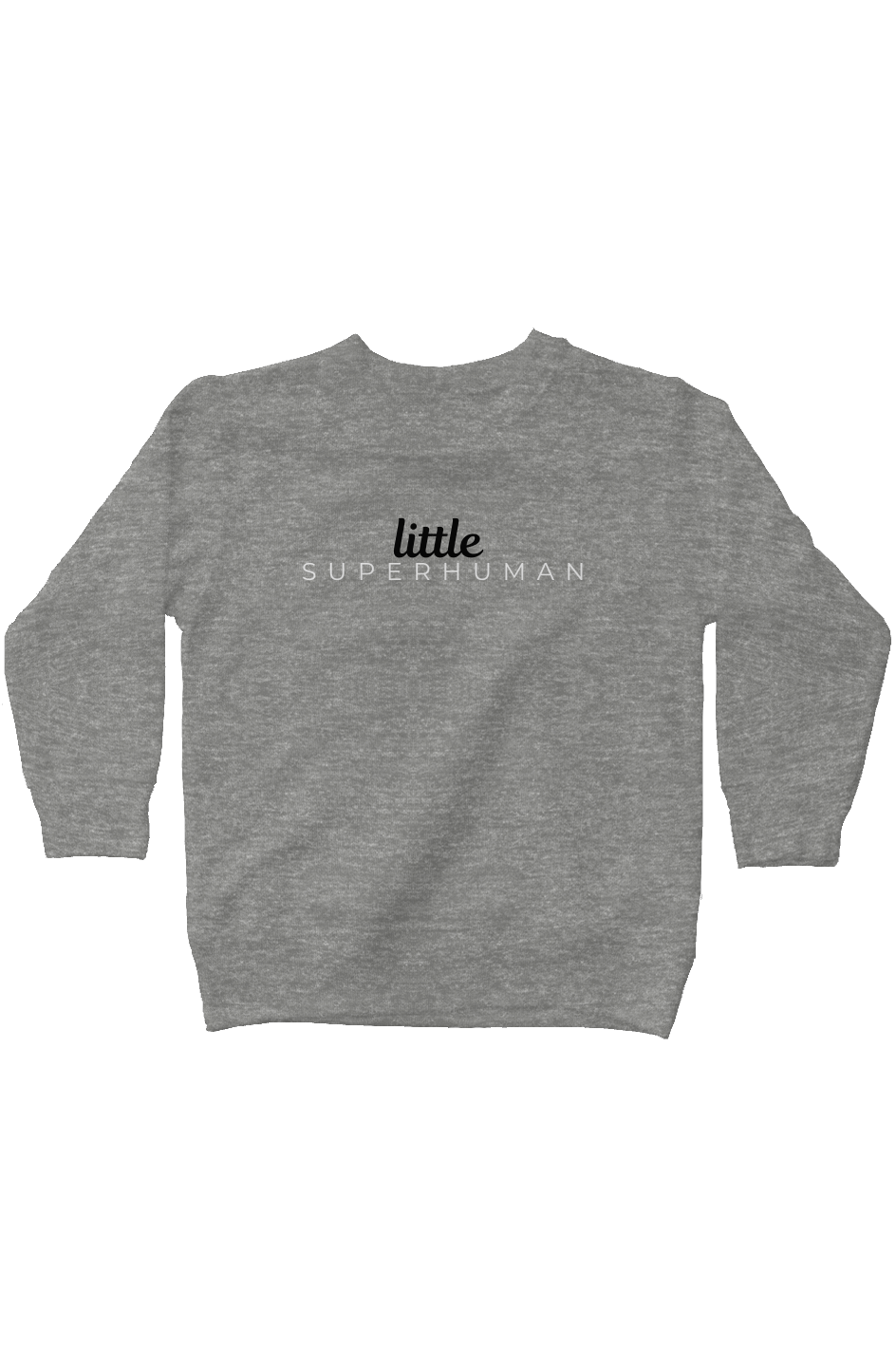 LITTLE SUPERHUMAN FLEECE SWEATSHIRT