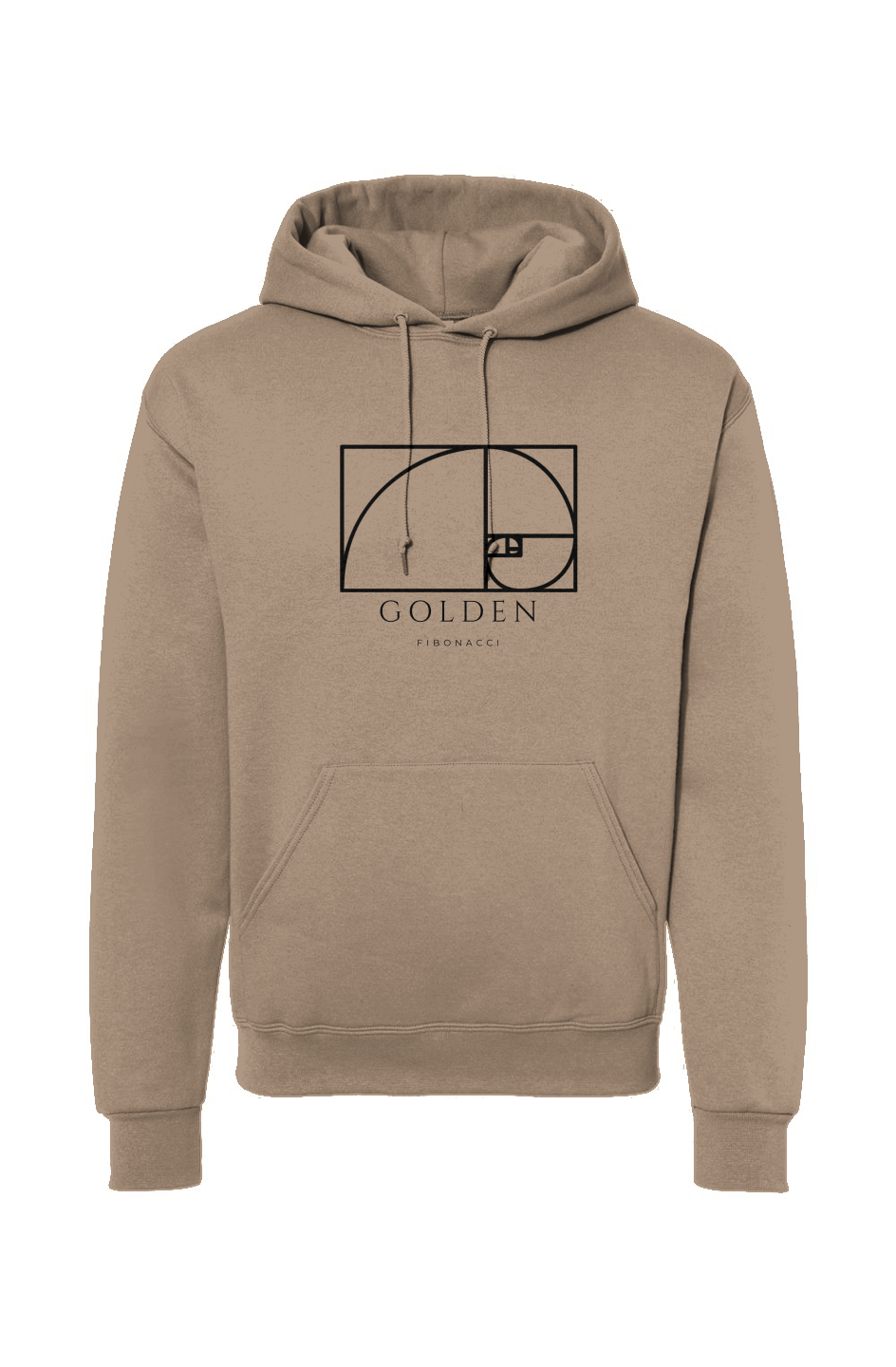 GOLDEN RATIO FIBONACCI HOODED SWEATSHIRT