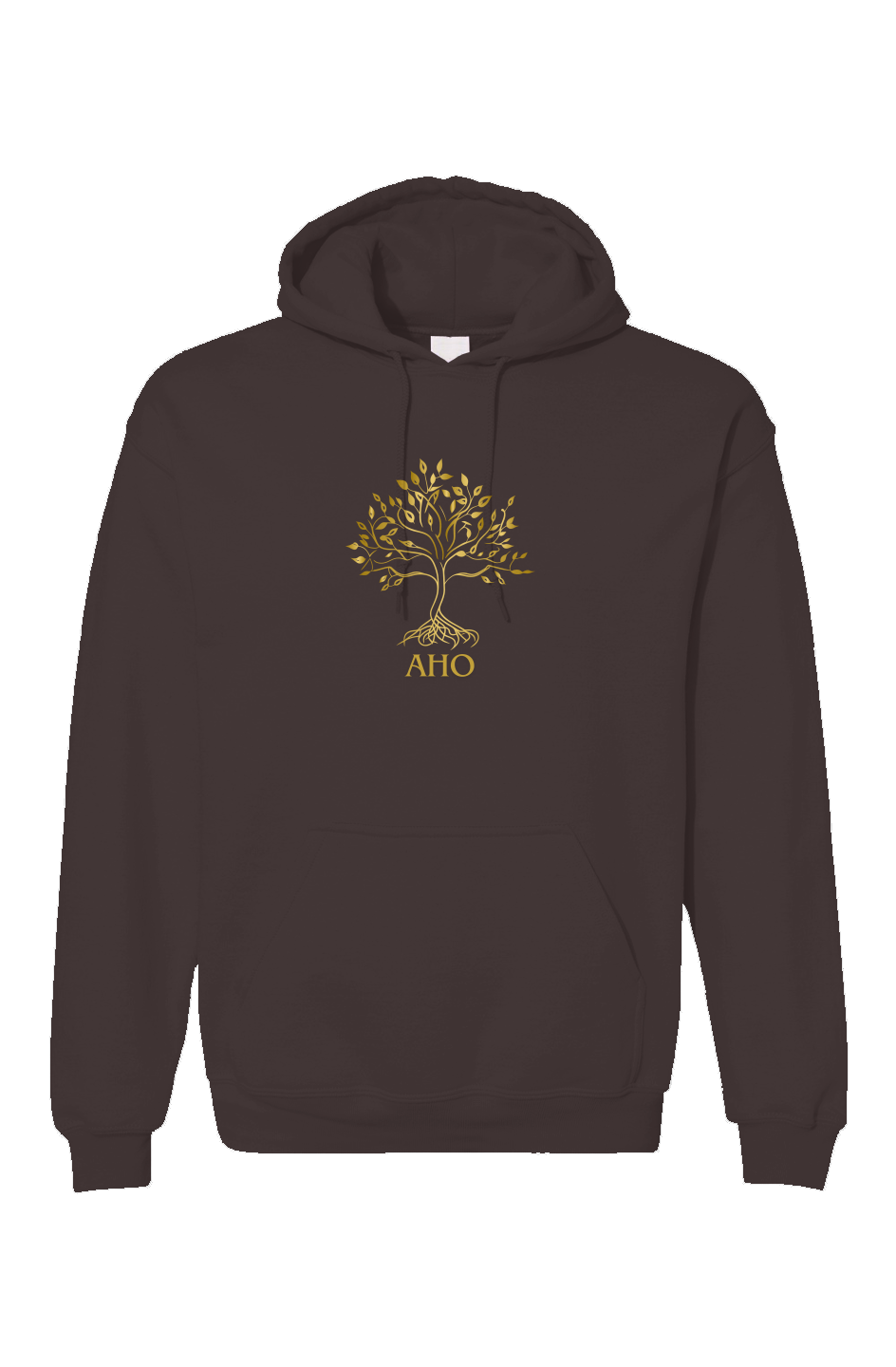 AHO TREE OF LIFE HOODIE CHOCOLATE