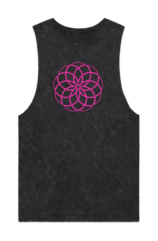 FLOWER OF PINK LIFE TANK