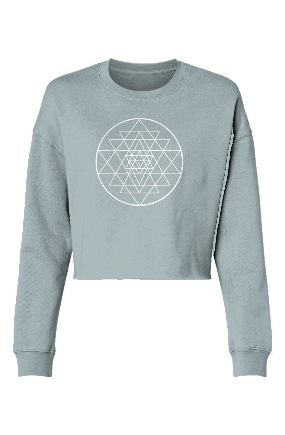 CLOUD 9 LIGHTWEIGHT CROPPED CREW SWEATSHIRT